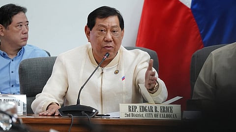 Caloocan 2nd District Rep. Edgar "Egay" Erice