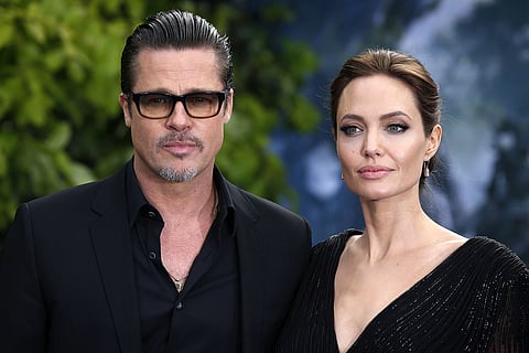 Brad Pitt and Angelina Jolie at the 2007 Cannes Film Festival in France.