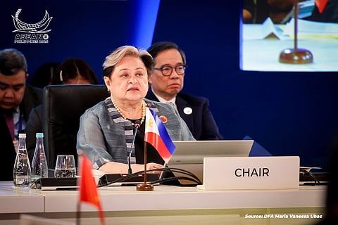 ASEAN Foreign Ministers' chair, DFA Sec. Teresa Lazaro