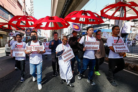 National Health Workers Day protest