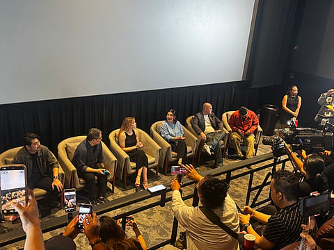 the cast and director of Drug War A Conspiracy of Silence 