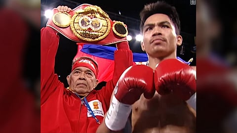 LITO Mondejar, an original member of Manny Pacquiao’s team, passed away on Wednesday at age 90.