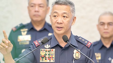 PNP chief P/Gen. Jose Melencio Nartatez Jr.