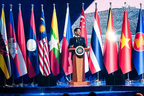 President Ferdinand Marcos Jr. says the Philippines recalibrated portions of the 48th ASEAN Summit amid ongoing Middle East tensions, including scaling down non-essential activities 