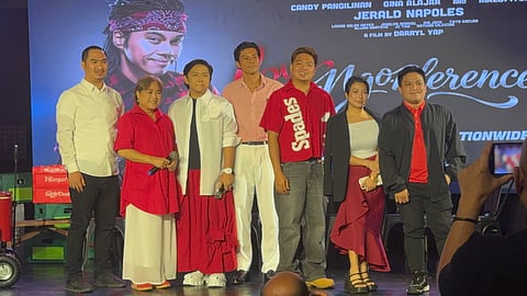 Love Ngo lead actor Jerald Napoles, director Darryl Yap and co stars