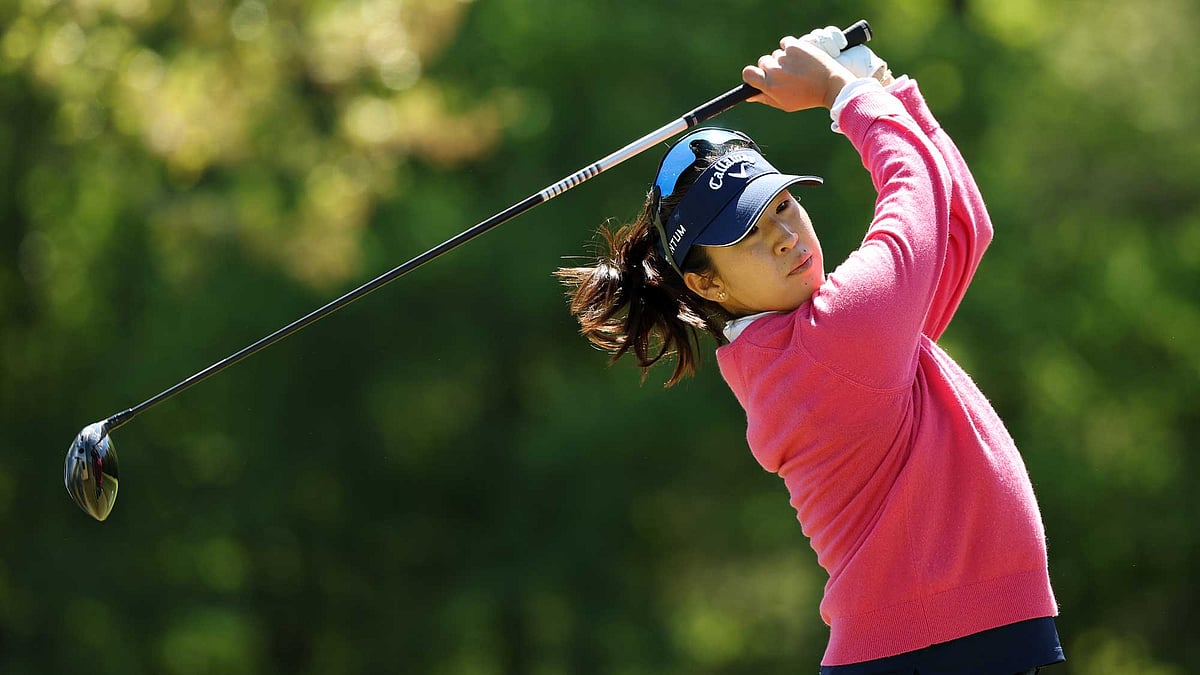 ภาพอันเดรีย ลี ในการแข่งขัน LPGA Mizuho Americas Open
