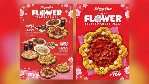 Say it with flavor and flowers—celebrate mom with the new Flower Stuffed Crust Pizza, made to be as beautiful as she is