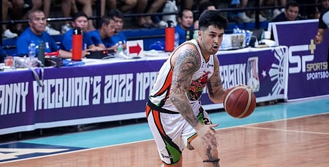 DOM Escobar makes his presence felt, leading the Caloocan Batang Kankaloo to a lopsided 99-52 win over the Bacolod Masskaras in the MPBL 2026 Season on Thursday.