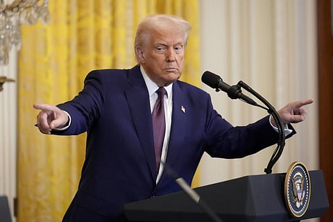 US President Donald Trump