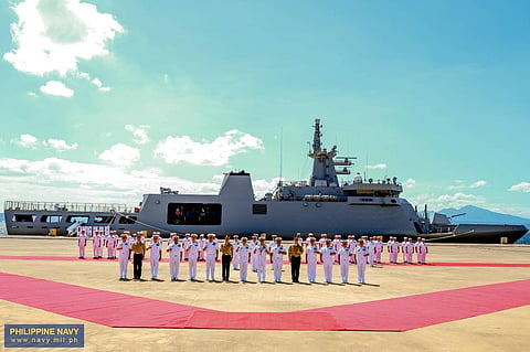 BRP Rajah Lakandula arrives at NOB Subic