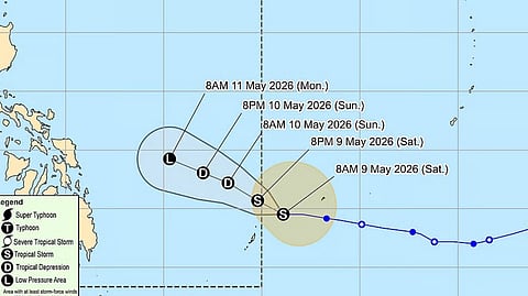 ‘Hagupit’ weakens near Palau