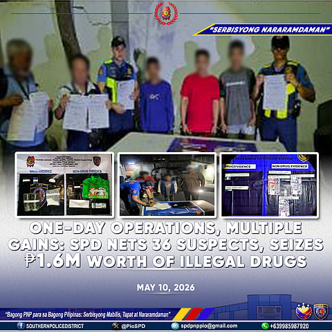 P1.6-M worth of drugs seized in one-day SPD crackdown; 20 suspects arrested