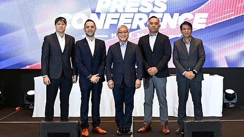 CHAMBER of Automotive Manufacturers of the Philippines Inc. leaders opened the road to the 10th Philippine International Motor Show, which will run from 4 to 7 June 2026 at the World Trade Center Metro Manila. Shown are (from left): Victor Vinarao of Mitsubishi Motors Philippines Corp.; Atty. Rhys Alexei Murillo of Nissan Philippines Inc.; Jing Atienza of the Chamber of Automotive Manufacturers of the Philippines Inc.; Robert Carlos of Isuzu Philippines Corp.; and Atty. Louie Soriano of Honda Cars Philippines Inc.