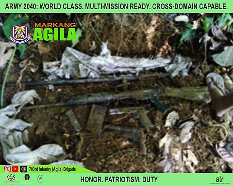 Firearms found in Quezon province
