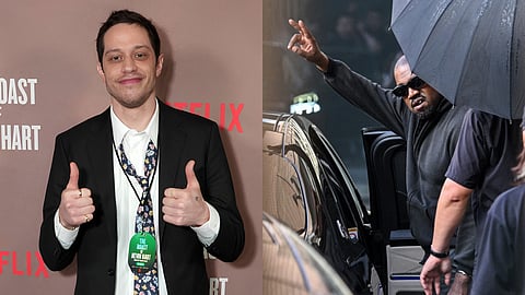 Pete Davidson and Kanye West