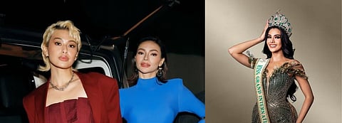 Michelle Dee, Emma Tinglao on left, CJ Opiaza on right