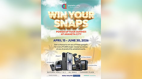 Araneta City rolls out summer treats