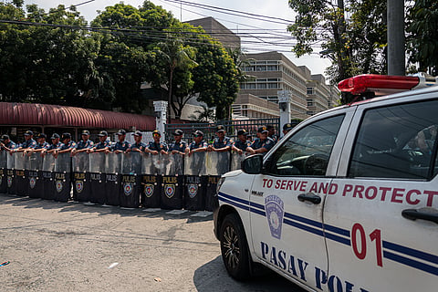 Senate complex on heightened alert amid possible arrest of Sen. Bato
