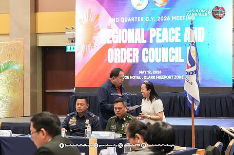 The Regional Peace and Order Council of Region 3 (RPOC3) conferred the Drug Free Workplace certification to eight towns in Central Luzon during a meeting held at the Royce Hotel in Clark Freeport Zone, Pampanga on May 12, 2026.
