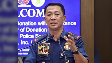 POLICE General Jose Melencio C. Nartatez Jr.