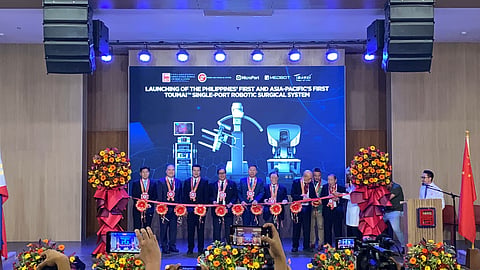 CGHMC unveils Toumai Endoscopic Single-Port Robotic Surgical System