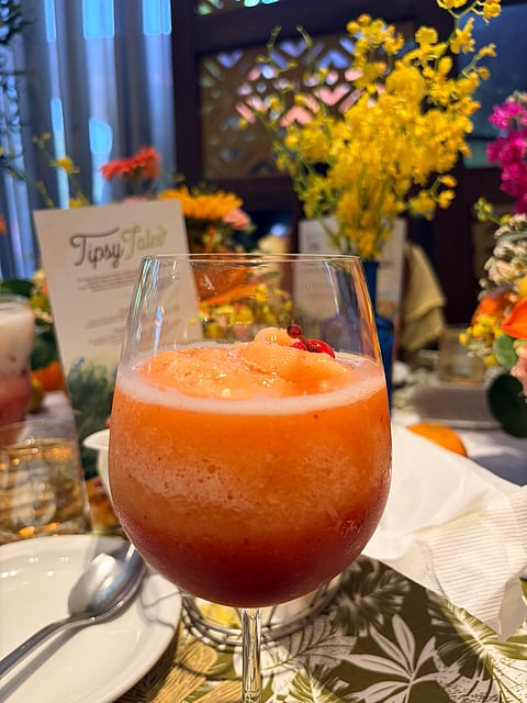 MOCKTAIL refresh or a little spirited vibe, your pick.