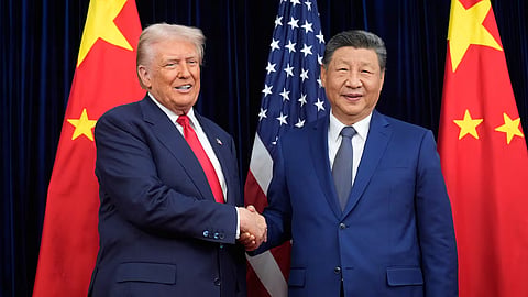 Trump says long talks would happen with China regarding US-Iran conflict, but insists help from them would not be necessary to end the war