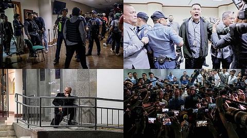 A DRAMATIC series of images captures the pandemonium that erupted as law enforcers moved to arrest Senator Ronald ‘Bato’ dela Rosa and transfer him to the custody of the International Criminal Court in The Hague.