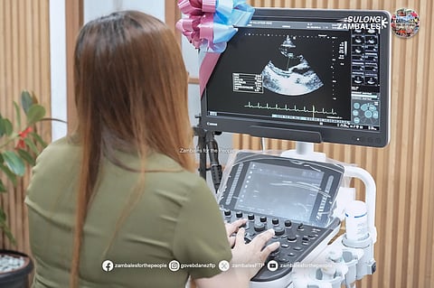 The President Ramon Magsaysay Memorial Hospital (PRMMH) has opened its new 2D Echo Room, the first medical facility in Central Luzon to use Artificial Intelligence (AI) Technology 2D Echo Machine, in the capitol town of Iba, Zambales on May 13, 2026.
