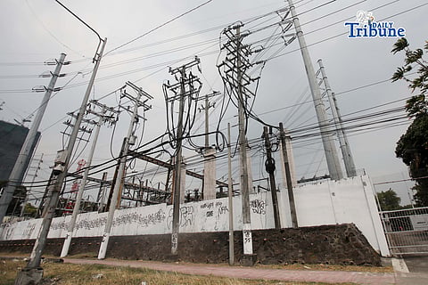 (May 14 2026) Grid Electricity lines at Meralco Diliman substation along commonwealth avenue pictured on Thursday May 14 2026. The NGCP has raised yellow and red alerts today due to shortages in power supply and power reserves from Luzon power plants, yellow alert will be on 3:01 PM – 4:00 PM and 10:01 PM – 11:00 PM while red alert affected areas may experience power outages from 4:01 PM – 10:00 PM  The Philippines frequently experiences power interruptions during the hot and dry months of April and May as electricity demand surges. Photo/Analy Labor