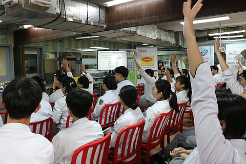 BENILDE Culinary Arts Management students during YOCUTA Day 1.