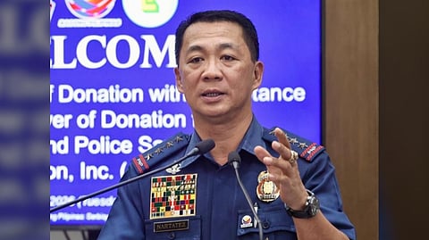 PNP chief Gen. Jose Melencio Nartatez Jr.