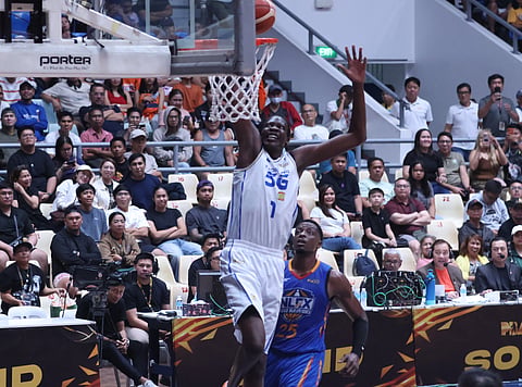 Bol Bol brings TNT back to the semifinals after eliminating NLEX, 118-112, in the sudden death quarterfinal of the PBA Season 50 Commissioner's Cup.