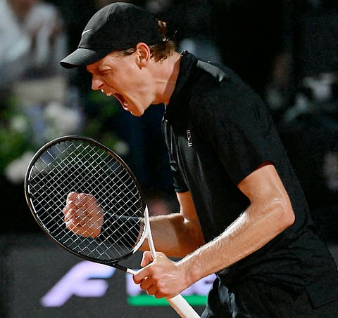 JANNIK Sinner will have to wait before advancing to the Italian Open final after rain washed out his semifinal duel with Daniil Medvedev.