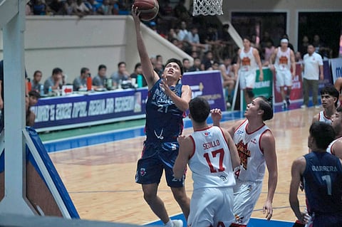 JEREMY Cruz soars for a double-double performance to lift the Bulacan Kuyas to an 85-78 win over the Manila Batang Quiapo in the MPBL 2026 Season on Friday.