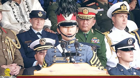 Proud lady cadet upholds honor code