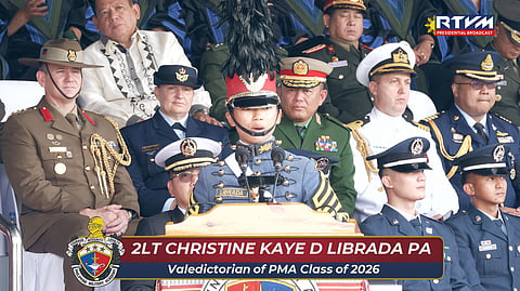 PMA’s top cadet urges peers to uphold honor system