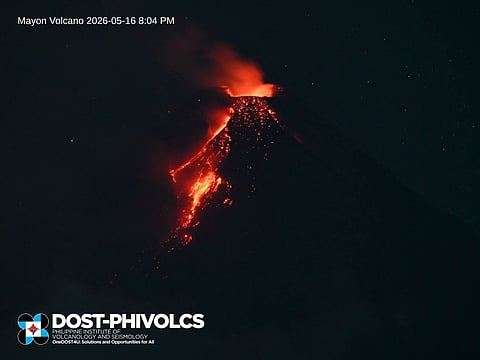 Mayon unrest intensifies; PHIVOLCS records rockfalls, pyroclastic flowsa