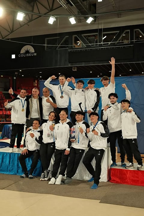 Yulo wins first French gymnastics title