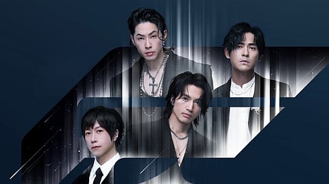 F4 members Van Ness Wu, Vic Chou, Jerry Yan and Mayday’s Ashin.