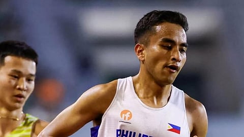 FILIPINO-MOROCAN Yacine Guermali resets his own 3000m record on Sunday in the Seiko Golden Grand Prix in Tokyo.