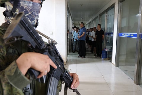 The DND and the PAOCC inspect a steel manufacturing plant allegedly involved in the operation of potentially hazardous materials in Tagoloan, Misamis Oriental on May 16, 2026.