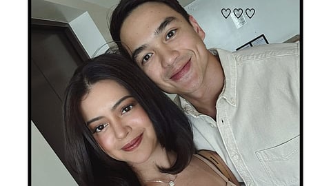 Celebrity sweethearts Sue Ramirez and Dominic Roque