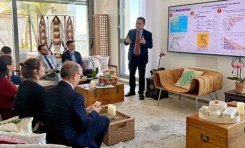 Trade Undersecretary and BOI Managing Head Ceferino Rodolfo presents the Philippines’ opportunities for strategic partnerships in AI, cybersecurity, semiconductors, and the blue economy to Israeli companies.
