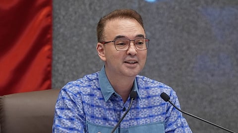 SENATE President Alan Peter Cayetano