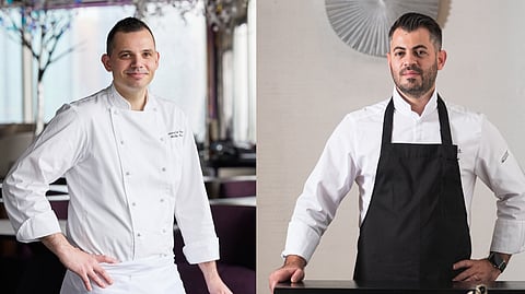 Chef Yohan Da Costa and Chef Rémy Carmignani