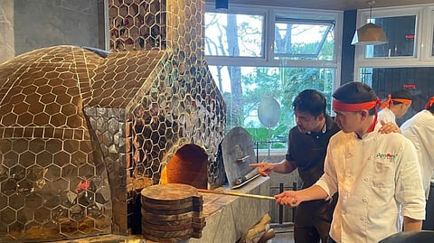 “AT the heart of Amare+ is the wood-fired oven — where craftsmanship, tradition, and passion come together in every handcrafted pizza.”