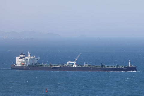 South Korean oil tanker passes through Strait of Hormuz
