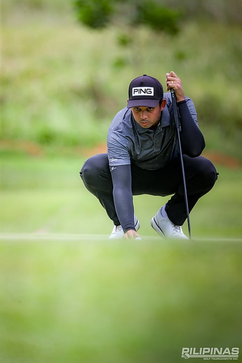 KEANU Jahns posts a late-game bogey en route to settling for a six-under 66 entering the final round of the ICTSI Caliraya Springs Championship in Cavinti, Laguna on Thursday.