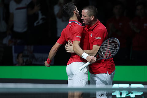 NOVAK Djokovic reunites with childhood friend Viktor Troicki in a bid to capture his 25th Grand Slam crown at the French Open this weekend. 